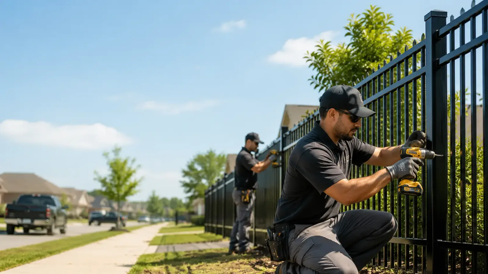 Metal Fence Installation in Smyrna, NC